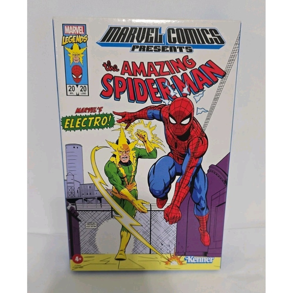 Hasbro Marvel Legends Retro Series 3.75" Action Figure 2-pack Spider-Man/Electro